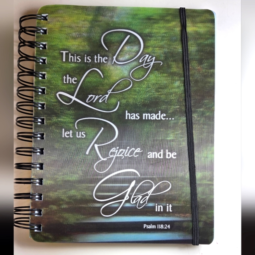 Inspirational Spiral Journal - This is the Day the Lord has made...